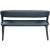 Sylvester Faux Leather Bench