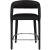 Sylvester Fully Upholstered Faux Leather Counter Stool
