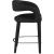 Sylvester Fully Upholstered Faux Leather Counter Stool