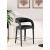 Sylvester Fully Upholstered Faux Leather Counter Stool