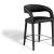 Sylvester Fully Upholstered Faux Leather Counter Stool