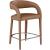 Sylvester Fully Upholstered Faux Leather Counter Stool