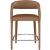 Sylvester Fully Upholstered Faux Leather Counter Stool