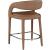Sylvester Fully Upholstered Faux Leather Counter Stool