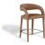 Sylvester Fully Upholstered Faux Leather Counter Stool