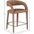 Sylvester Fully Upholstered Faux Leather Counter Stool