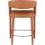 Sylvester Fully Upholstered Faux Leather Counter Stool