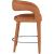 Sylvester Fully Upholstered Faux Leather Counter Stool