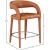 Sylvester Fully Upholstered Faux Leather Counter Stool