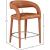 Sylvester Fully Upholstered Faux Leather Counter Stool
