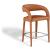 Sylvester Fully Upholstered Faux Leather Counter Stool