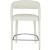 Sylvester Fully Upholstered Faux Leather Counter Stool
