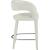 Sylvester Fully Upholstered Faux Leather Counter Stool