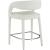Sylvester Fully Upholstered Faux Leather Counter Stool