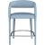 Sylvester Fully Upholstered Faux Leather Counter Stool