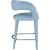 Sylvester Fully Upholstered Faux Leather Counter Stool