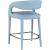 Sylvester Fully Upholstered Faux Leather Counter Stool
