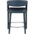 Sylvester Fully Upholstered Faux Leather Counter Stool