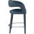 Sylvester Fully Upholstered Faux Leather Counter Stool