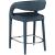Sylvester Fully Upholstered Faux Leather Counter Stool