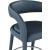 Sylvester Fully Upholstered Faux Leather Counter Stool
