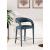 Sylvester Fully Upholstered Faux Leather Counter Stool
