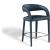 Sylvester Fully Upholstered Faux Leather Counter Stool