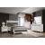Barzini Wood/Acrylic Nightstand w/2 Drawers