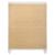 Barzini Wood Chest w/5 Drawers