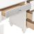 Barzini 7-drawer Vanity Desk w/Lighted Mirror