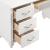 Barzini 7-drawer Vanity Desk w/Lighted Mirror