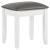 Barzini Upholstered Vanity Stool