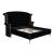 Deanna Velvet Tufted Panel Bed, Queen Size