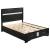 Miranda Wood Platform Storage Bed