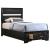 Miranda Wood Platform Storage Bed, Twin Size