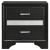 Miranda Wood Nightstand w/2 Drawers
