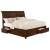 Barstow Wood Storage Platform Bed