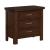 Barstow Wood Nightstand w/3 Drawers & Dual USB