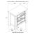 Barstow Wood Nightstand w/3 Drawers & Dual USB