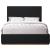 Monaco Boucle Fabric Queen Size Bed