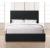 Monaco Boucle Fabric Queen Size Bed
