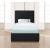 Monaco Boucle Fabric Twin Size Bed