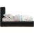Monaco Boucle Fabric Twin Size Bed