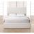 Monaco Boucle Fabric Queen Size Bed