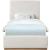 Monaco Boucle Fabric Twin Size Bed
