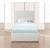 Monaco Boucle Fabric Twin Size Bed