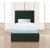 Monaco Boucle Fabric Twin Size Bed