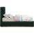 Monaco Boucle Fabric Twin Size Bed