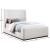 Oliver Boucle Fabric Queen Size Bed