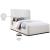 Oliver Boucle Fabric Queen Size Bed